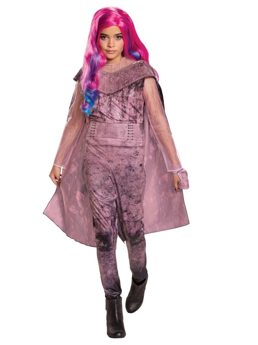 Disney’s Descendants Audrey Costume with Removable Cape Sz M(7-8)